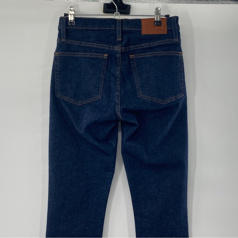 J. Crew 9" Mid-Rise Toothpick Jean Classic Rinse Wash Item H2876 Size 26 - Picture 10 of 13